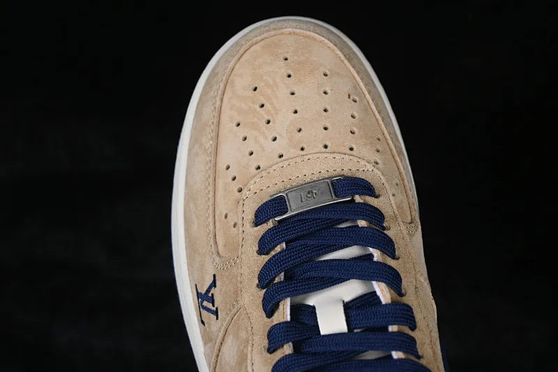 All Categories Nk Air Force 1 Air Force Series Nk Air Force 1 Low Air Force Low Nike Air Force 1'07 Low Joint Sand Brown Navy Air Force One Low Casual Shoes FQ3545-300